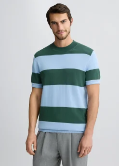 Liu Jo Camiseta de punto a rayas-Hombre Jerséis Y Sudaderas