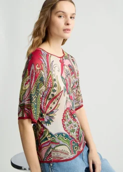 Liu Jo Camiseta de punto estampada-Mujer Cárdigans Y Jerséis