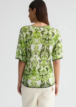 Liu Jo Camiseta de punto estampada-Mujer Cárdigans Y Jerséis