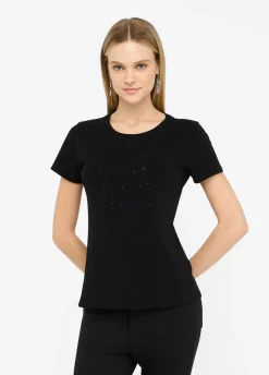 Liu Jo Camiseta Better-Mujer Ropa Deportiva