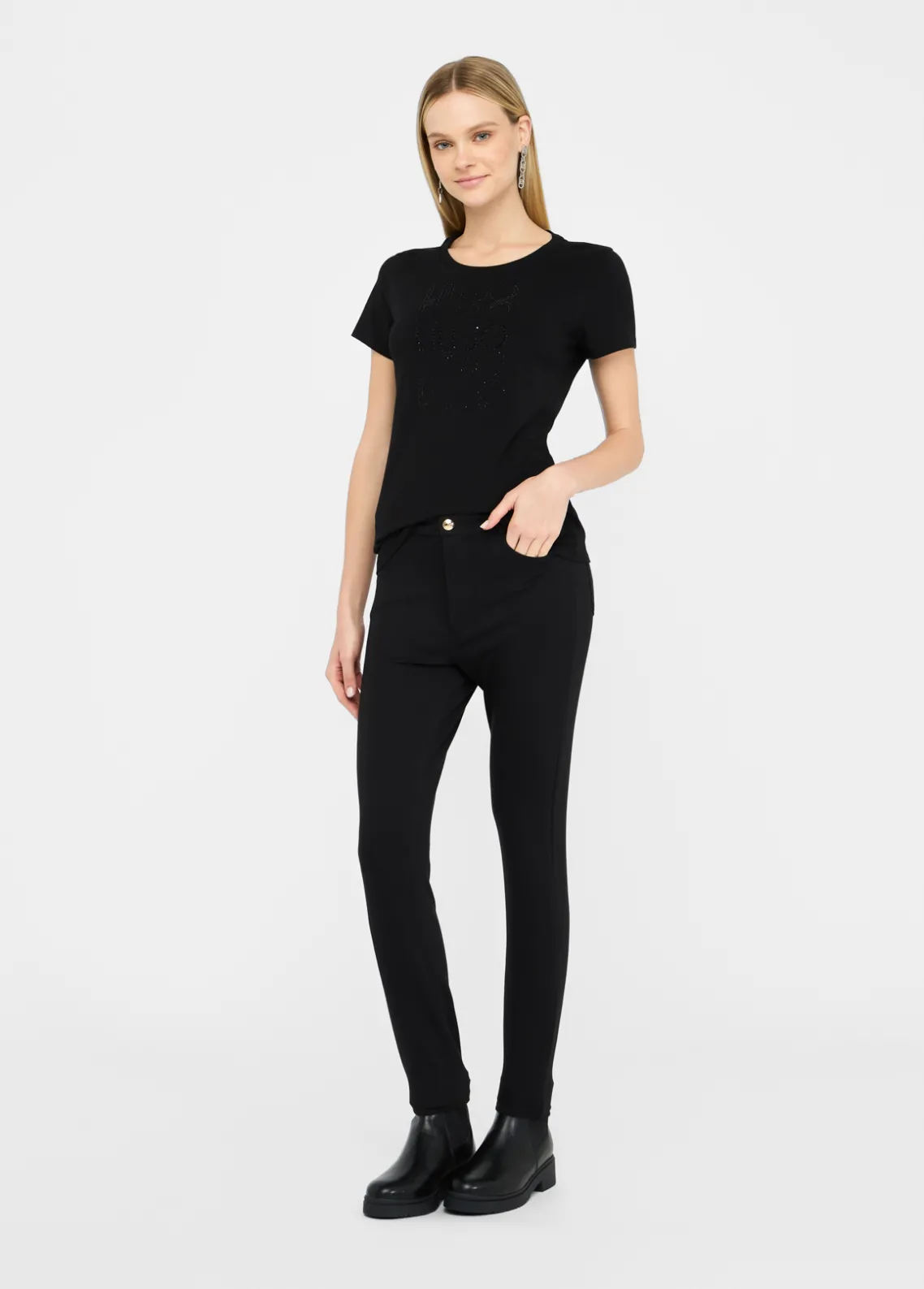 Liu Jo Camiseta Better-Mujer Ropa Deportiva
