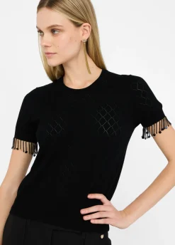 Liu Jo Camiseta Better-Mujer Cárdigans Y Jerséis