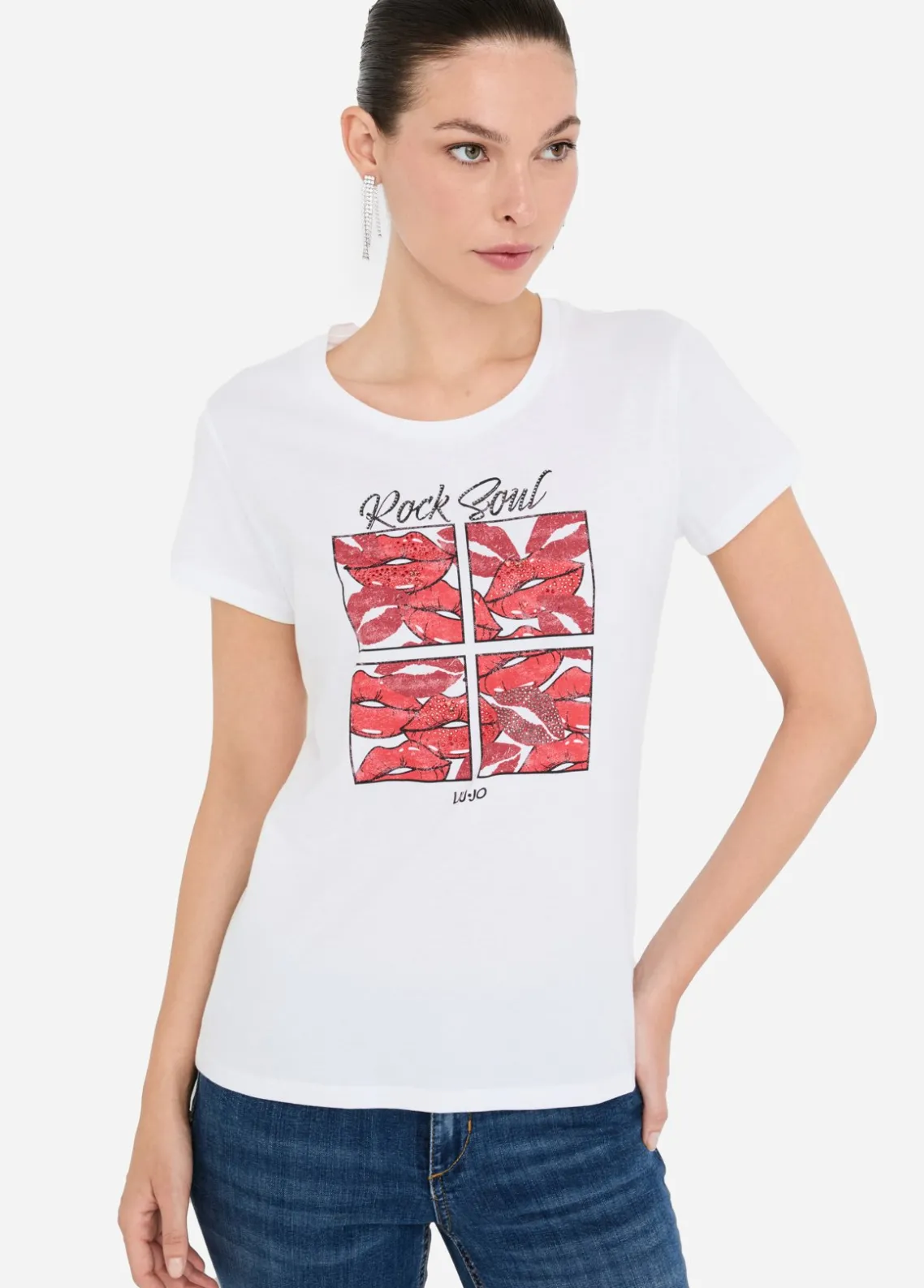 Liu Jo Camiseta Better-Mujer Camisetas Y Tops