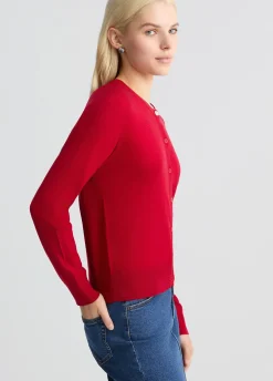 Liu Jo Cardigan de lana y cachemira-Mujer Cárdigans Y Jerséis