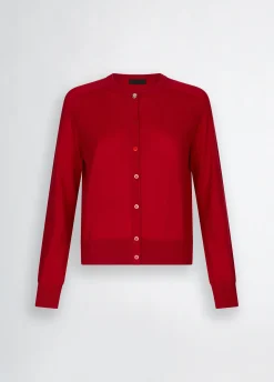 Liu Jo Cardigan de lana y cachemira-Mujer Cárdigans Y Jerséis