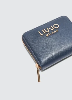 Liu Jo Cartera curtida con cremallera alrededor-Mujer Carteras Y Monederos