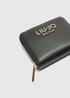 Liu Jo Cartera curtida con cremallera alrededor-Mujer Carteras Y Monederos