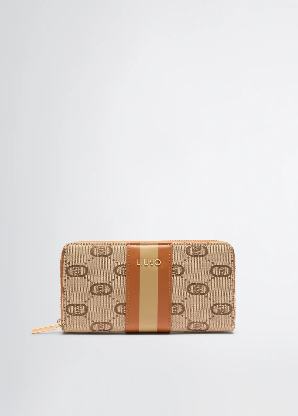 Liu Jo Cartera de jacquard con cremallera alrededor-Mujer Carteras Y Monederos