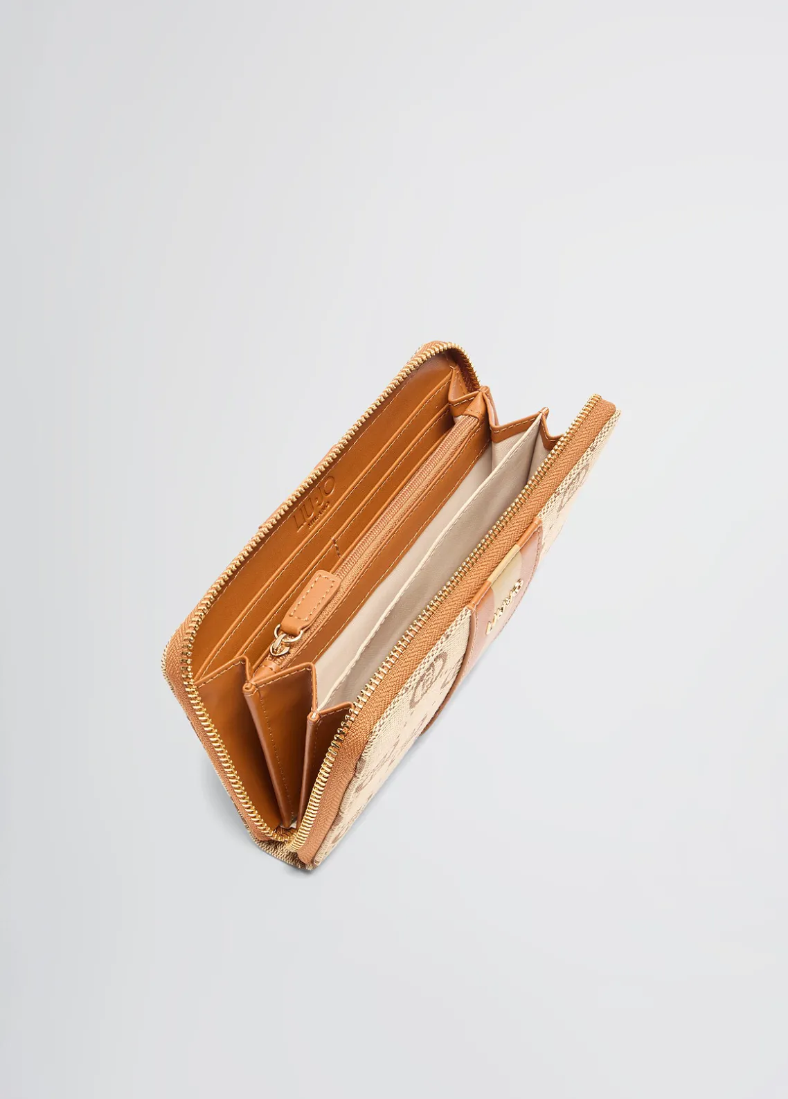 Liu Jo Cartera de jacquard con cremallera alrededor-Mujer Carteras Y Monederos