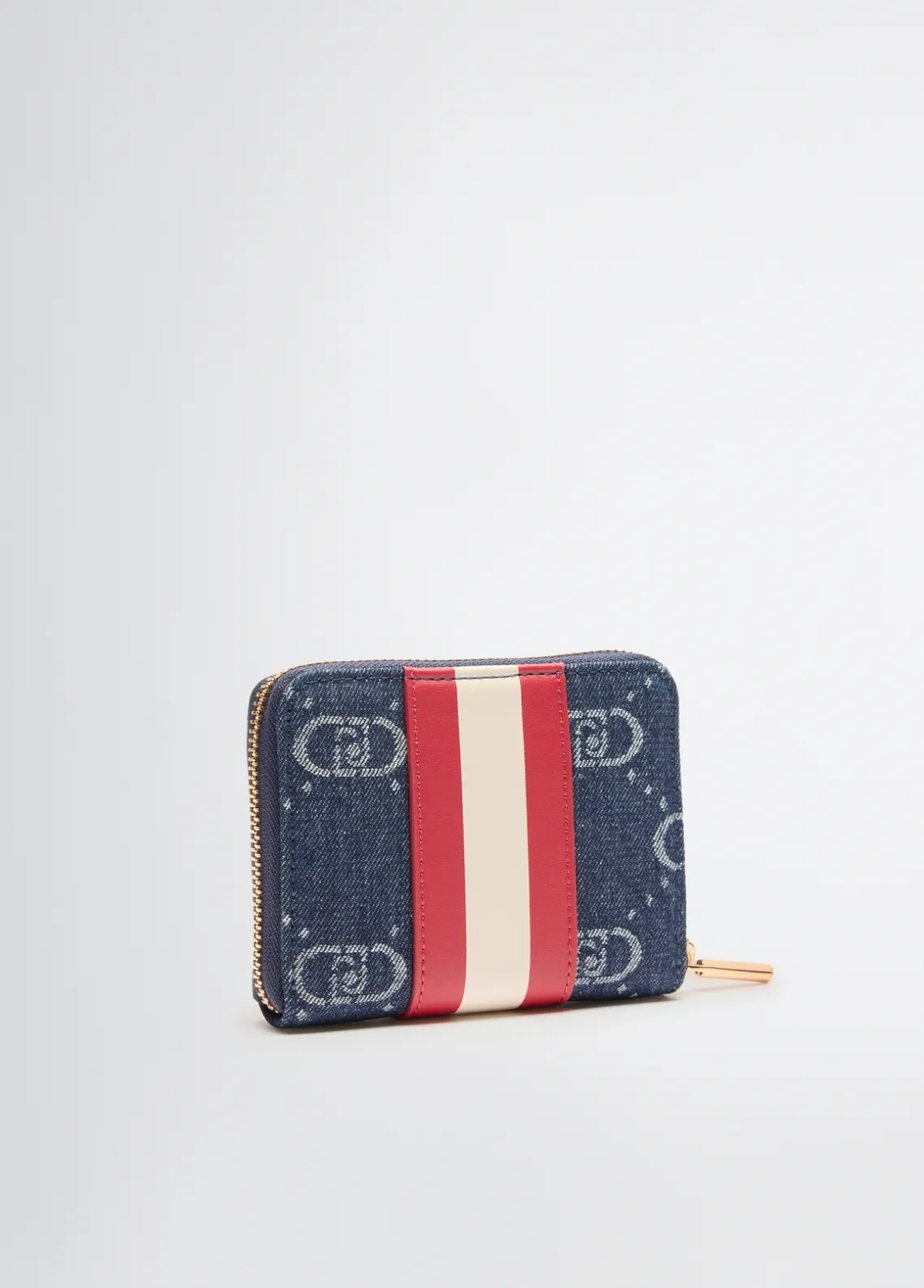 Liu Jo Cartera de jacquard con cremallera alrededor-Mujer Carteras Y Monederos