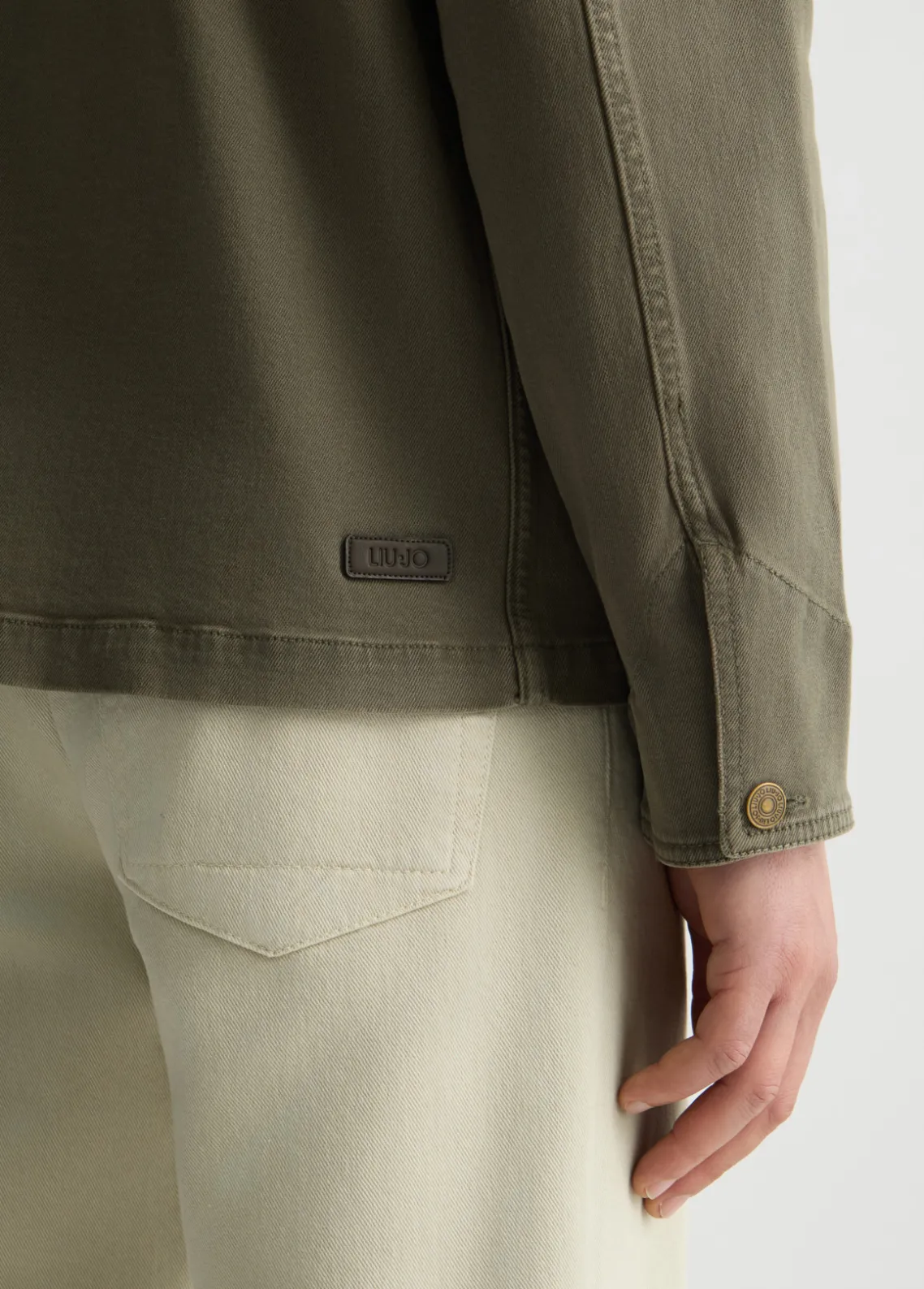 Liu Jo Cazadora field de denim-Hombre Prendas De Abrigo