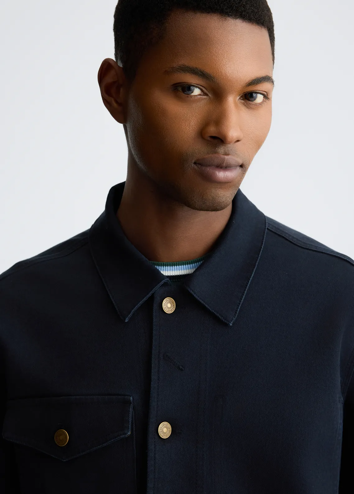 Liu Jo Cazadora field de denim-Hombre Prendas De Abrigo