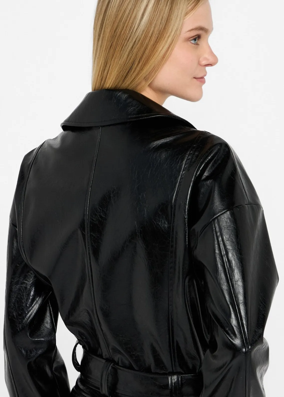 Liu Jo Cazadora motera brillante-Mujer Chaquetas