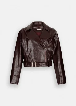 Liu Jo Cazadora motera brillante-Mujer Chaquetas