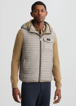 Liu Jo Chaleco con capucha desmontable-Hombre Prendas De Abrigo
