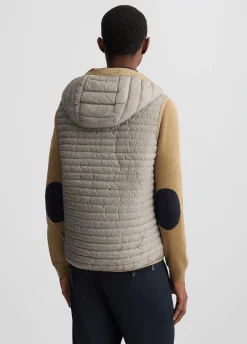 Liu Jo Chaleco con capucha desmontable-Hombre Prendas De Abrigo