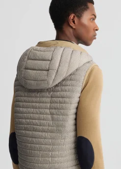 Liu Jo Chaleco con capucha desmontable-Hombre Prendas De Abrigo