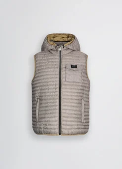 Liu Jo Chaleco con capucha desmontable-Hombre Prendas De Abrigo