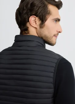 Liu Jo Chaleco con capucha desmontable-Hombre Prendas De Abrigo
