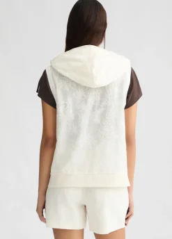 Liu Jo Chaleco de algodón con bordados-Mujer Ropa Deportiva|Chaquetas