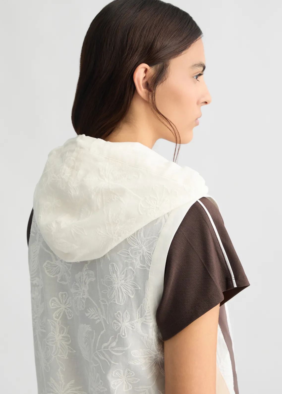 Liu Jo Chaleco de algodón con bordados-Mujer Ropa Deportiva|Chaquetas