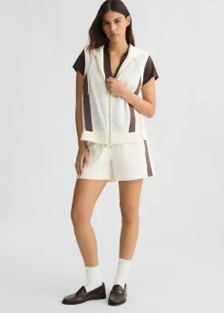 Liu Jo Chaleco de algodón con bordados-Mujer Ropa Deportiva|Chaquetas
