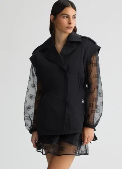 Liu Jo Chaleco de doble botonadura-Mujer Ropa Deportiva|Chaquetas