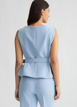 Liu Jo Chaleco de doble botonadura con cinturón-Mujer Chaquetas|Tailleur