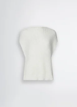 Liu Jo Chaleco de mohair con lentejuelas-Mujer Cárdigans Y Jerséis