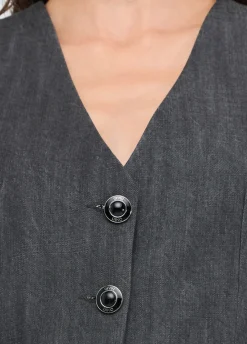 Liu Jo Chaleco vaquero-Mujer Chaquetas|Tailleur