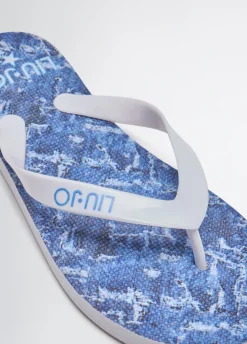 Liu Jo Chancla con estampado vaquero-Mujer Mocasines|Moda Baño