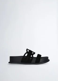 Liu Jo Chanclas con logotipo grande-Mujer Mocasines