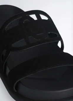 Liu Jo Chanclas con logotipo grande-Mujer Mocasines