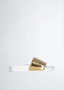 Liu Jo Chanclas con logotipos-Mujer Mocasines