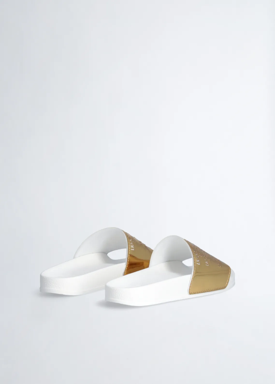 Liu Jo Chanclas con logotipos-Mujer Mocasines