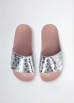 Liu Jo Chanclas con logotipos-Mujer Mocasines