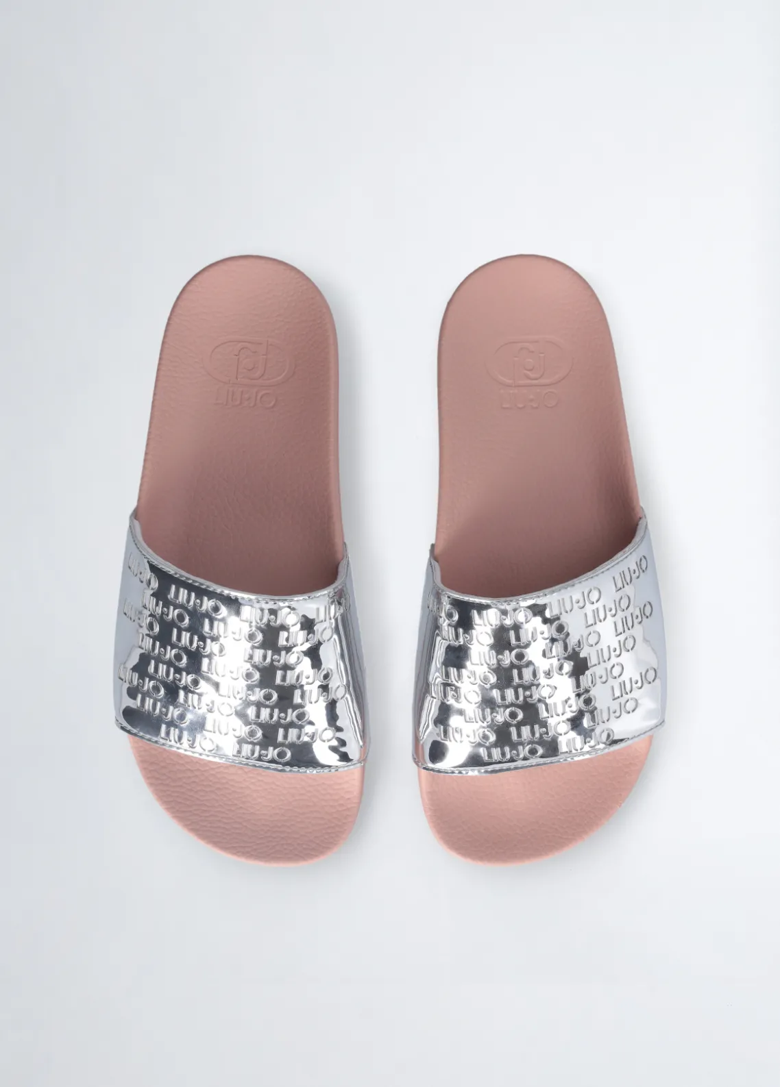 Liu Jo Chanclas con logotipos-Mujer Mocasines