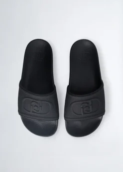 Liu Jo Chanclas con maxi logo-Mujer Mocasines