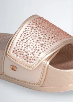 Liu Jo Chanclas de plataforma con strass-Mujer Mocasines