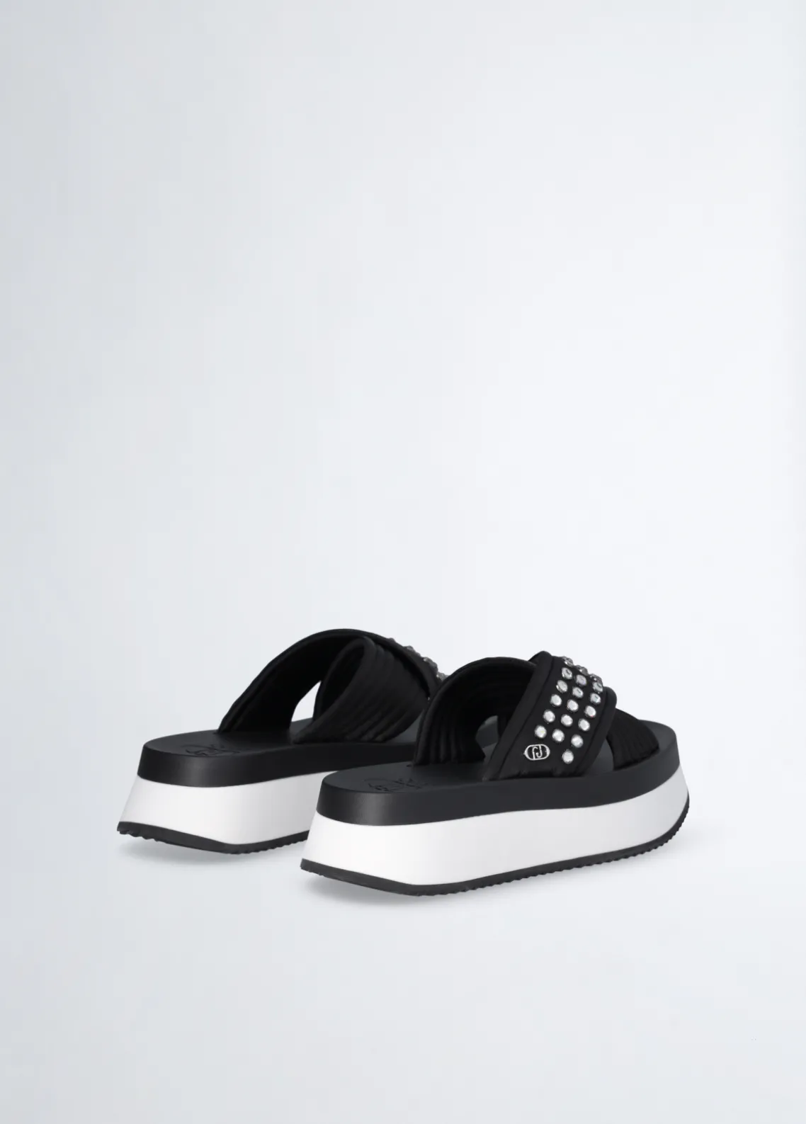 Liu Jo Chanclas de plataforma con tachuelas decorativas-Mujer Mocasines