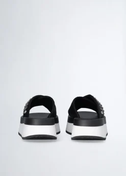 Liu Jo Chanclas de plataforma con tachuelas decorativas-Mujer Mocasines