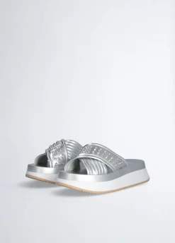 Liu Jo Chanclas de forma con tachuelas decorativas-Mujer Mocasines