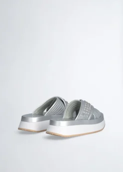 Liu Jo Chanclas de forma con tachuelas decorativas-Mujer Mocasines