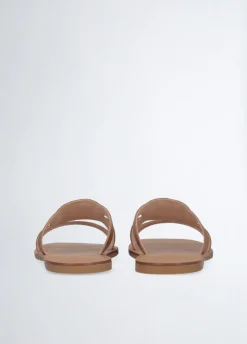 Liu Jo Chanclas planas con logotipo-Mujer Mocasines|Sandalias