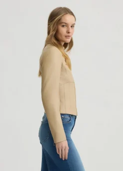 Liu Jo Chaqueta biker de cuero-Mujer Chaquetas