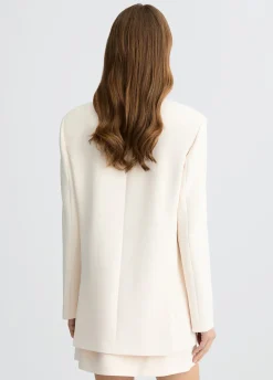 Liu Jo Chaqueta blanca de doble botonadura-Mujer Chaquetas|Tailleur