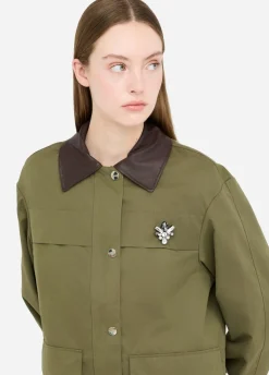 Liu Jo Chaqueta con bordado de pedrería-Mujer Abrigos Y Chalecos