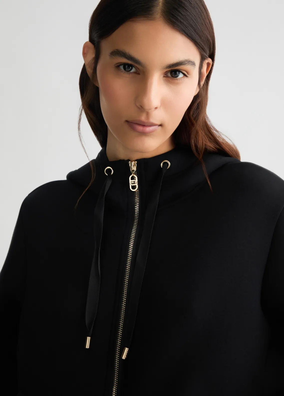 Liu Jo Chaqueta con capucha-Mujer Abrigos Y Chalecos|Ropa Deportiva