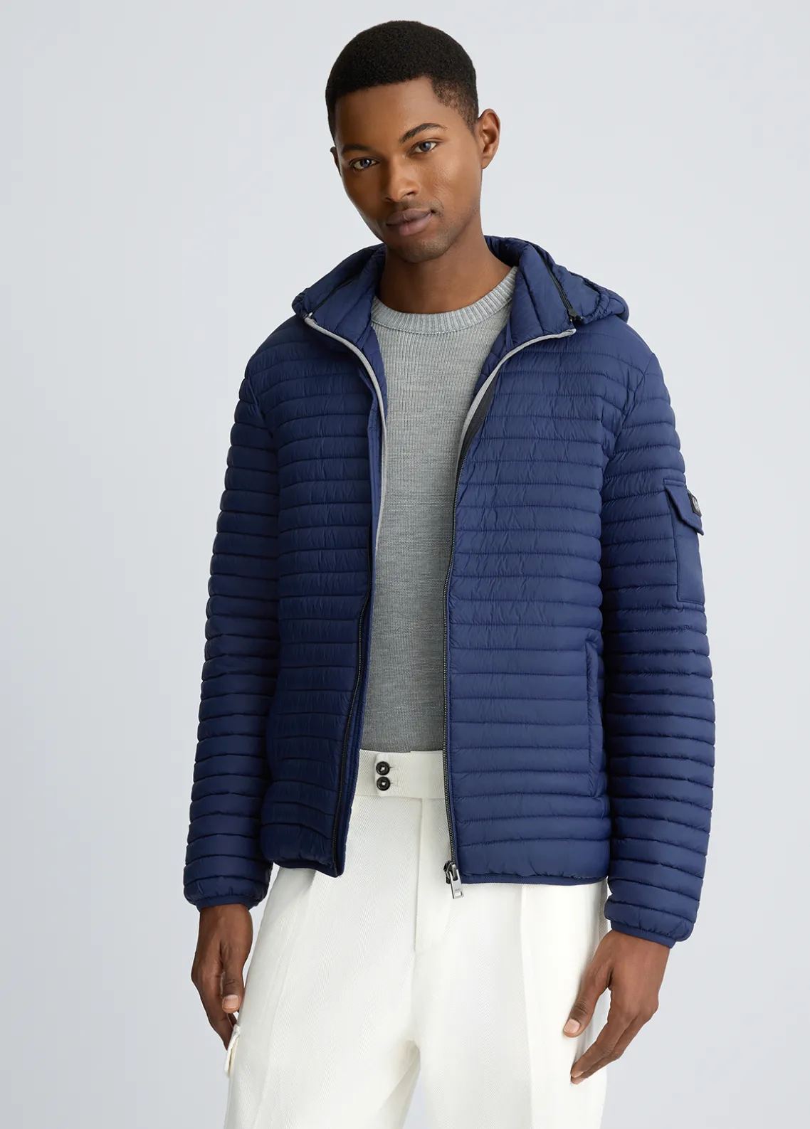 Liu Jo Chaqueta con capucha desmontable-Hombre Prendas De Abrigo