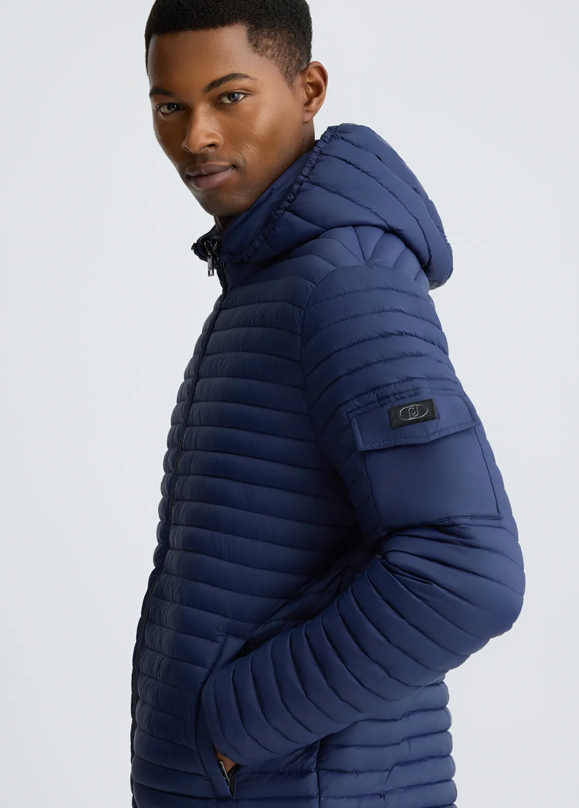 Liu Jo Chaqueta con capucha desmontable-Hombre Prendas De Abrigo